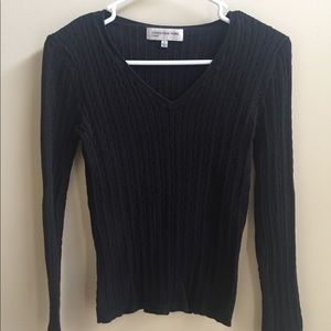 Women’s Black Sweater (Jones New York, Size Small)